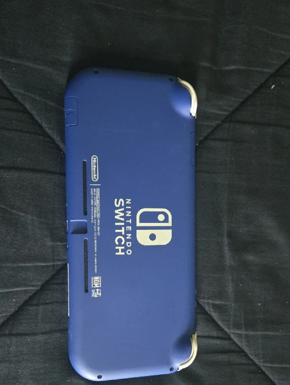 Blue Nintendo Switch Lite With Charger